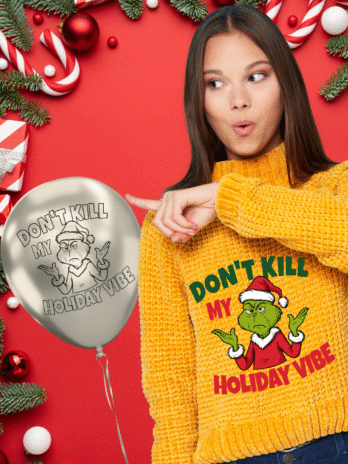 Whimsical Grinch and Santa Hat SVG Pack for Fun Xmas DIY Projects, Holiday Shirt Sublimation