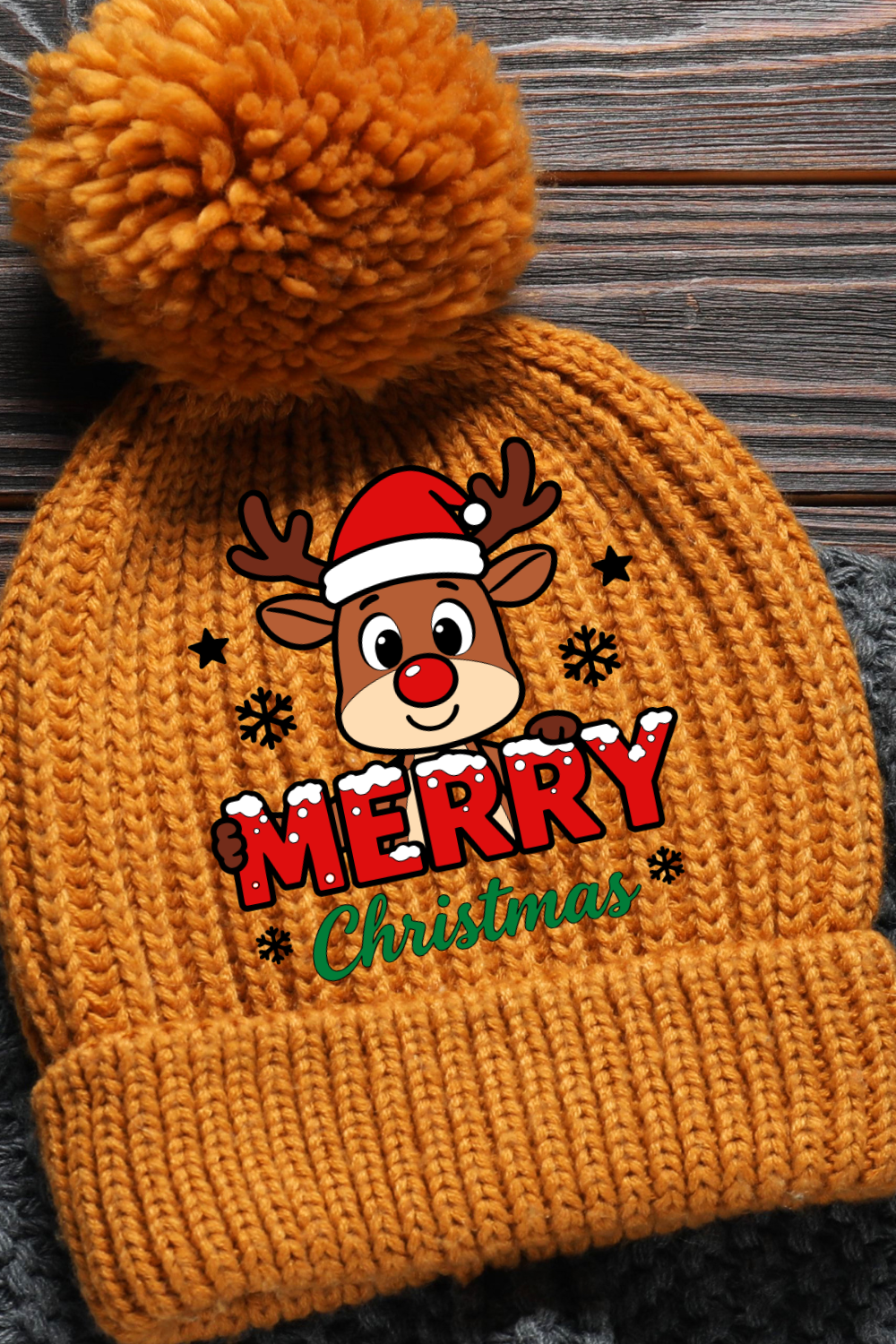 Reindeer Rudolph Clipart Bundle for Cricut and Silhouette - Image 11