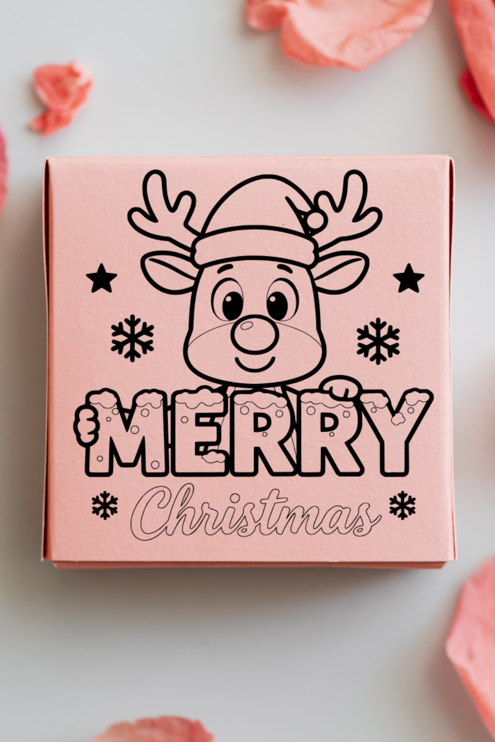 Reindeer Rudolph Clipart Bundle for Cricut and Silhouette - Image 5