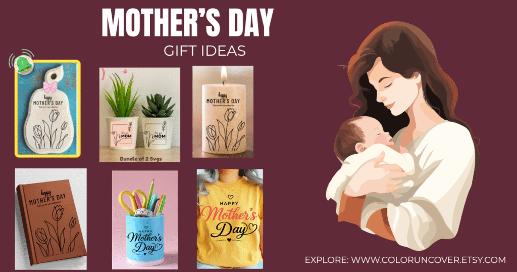 Mothers Day gift options including personalized and meaningful ideas for moms