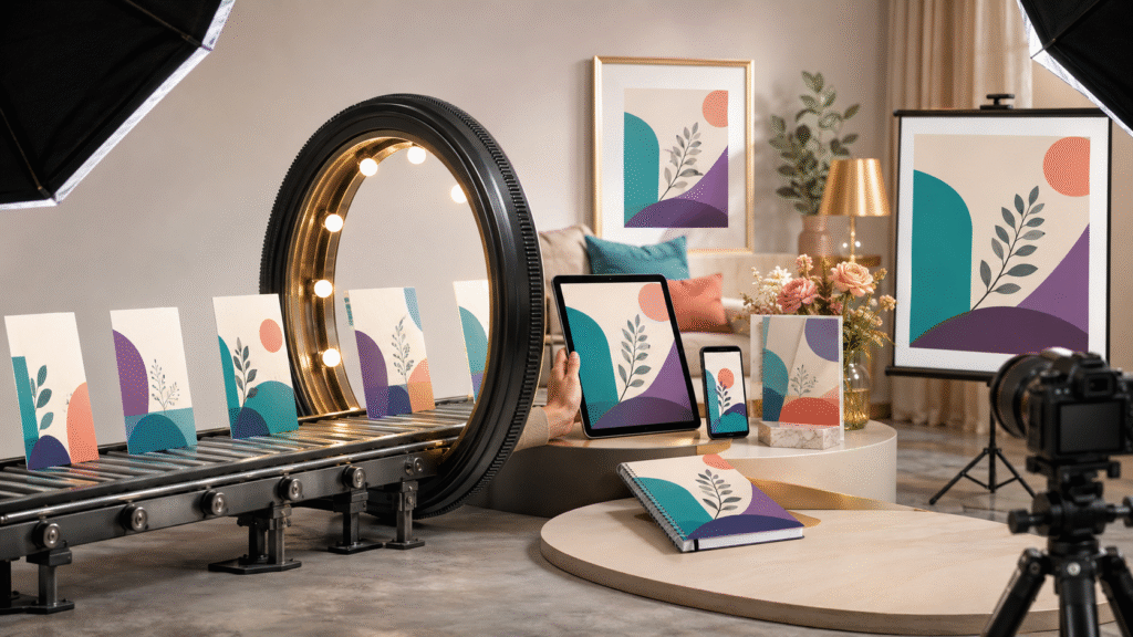 Organized Canva template package delivered through one secure digital link