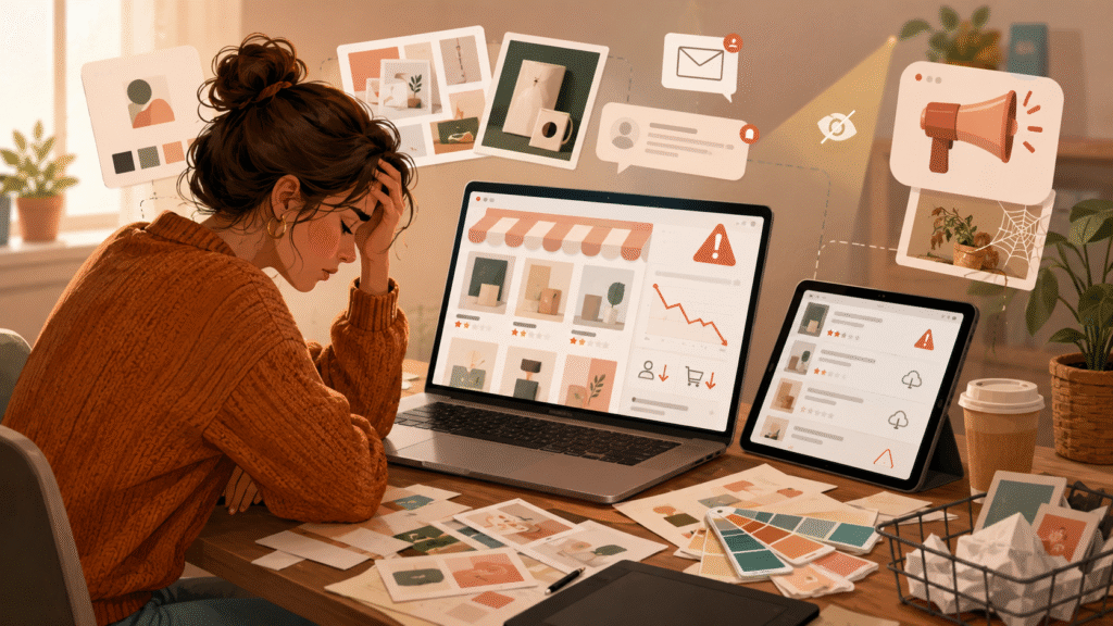 Common mistakes that cause Etsy digital shops to fail