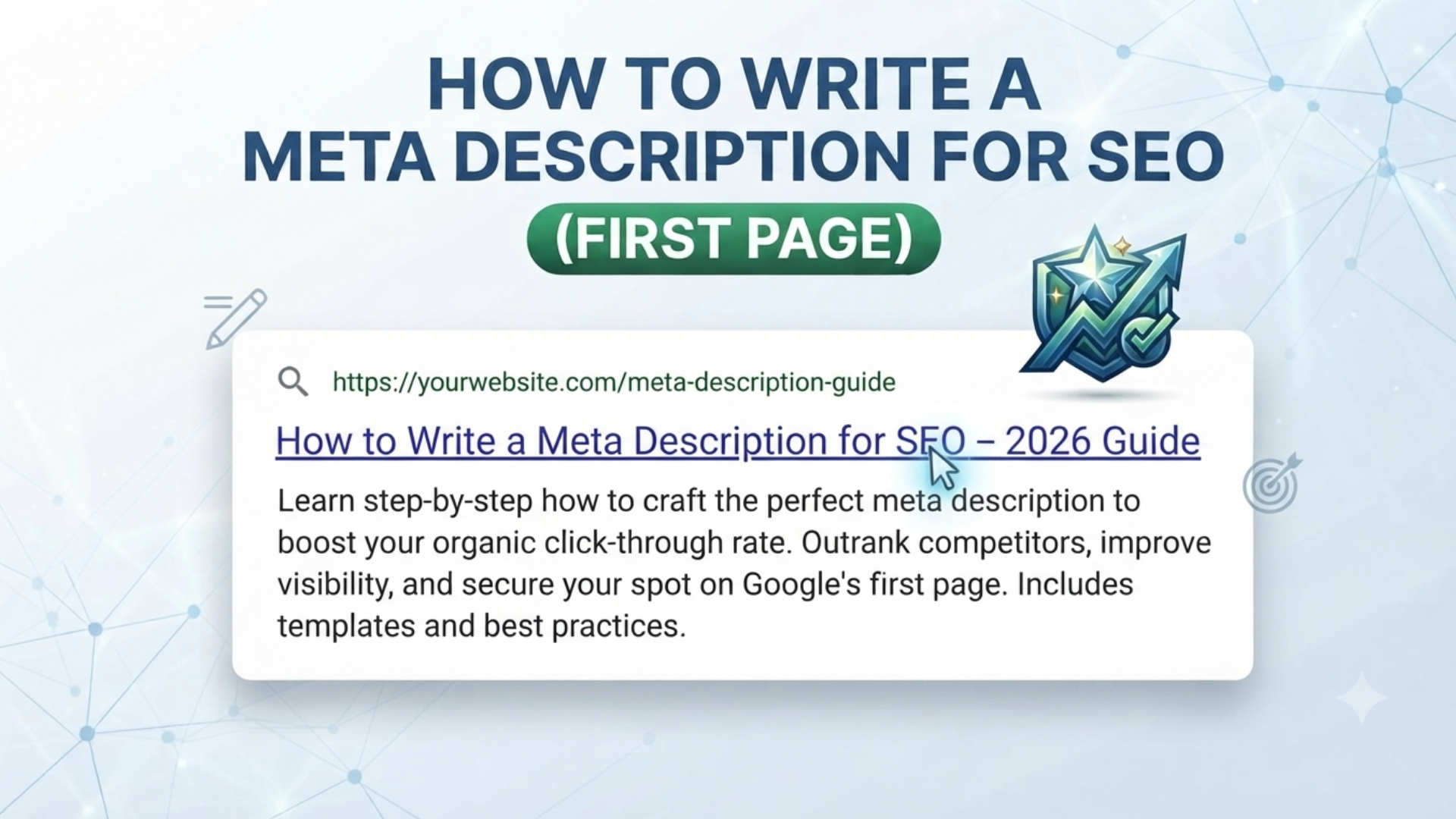 You are currently viewing How to Write a Meta Description for SEO (First Page)